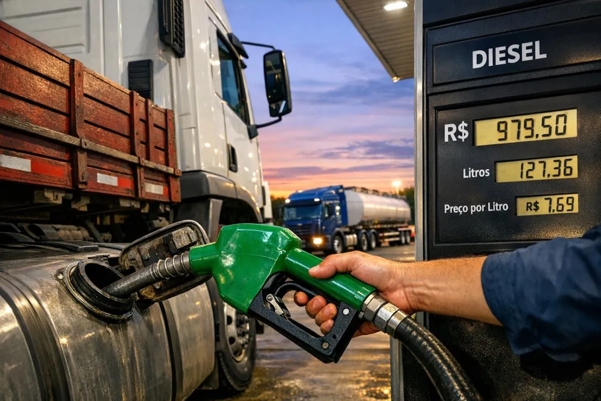 Diesel S10 sobe 5,1% em 15 dias e chega a R$ 6,76 na média nacional