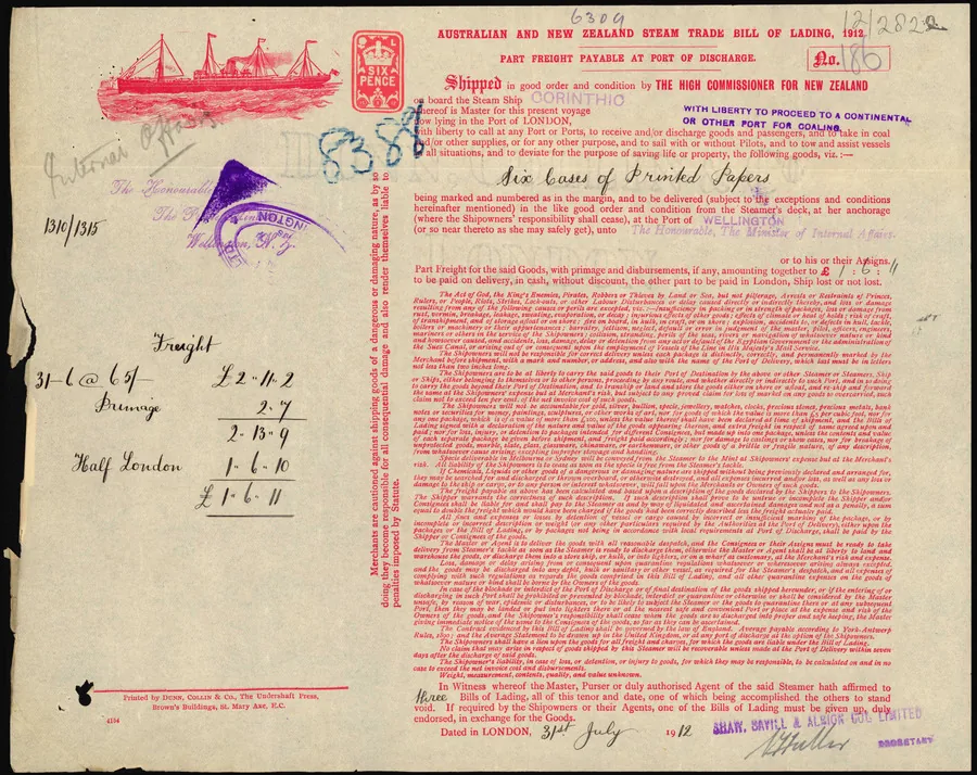 Ilustração de BL — Bill of lading (50116721023)