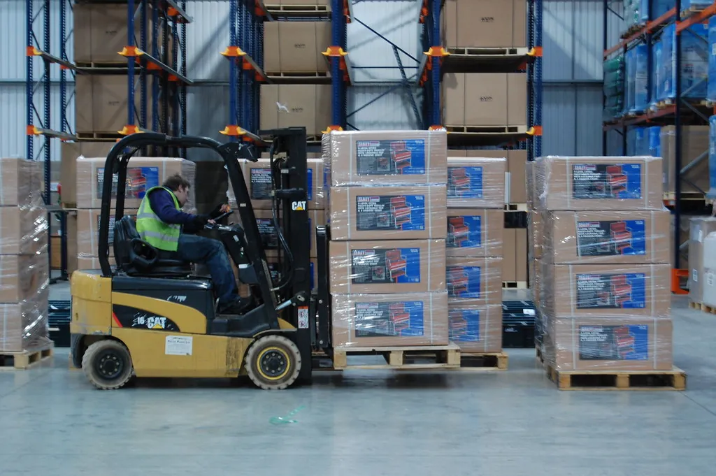 Ilustração de Lote econômico — Sealey Forklift