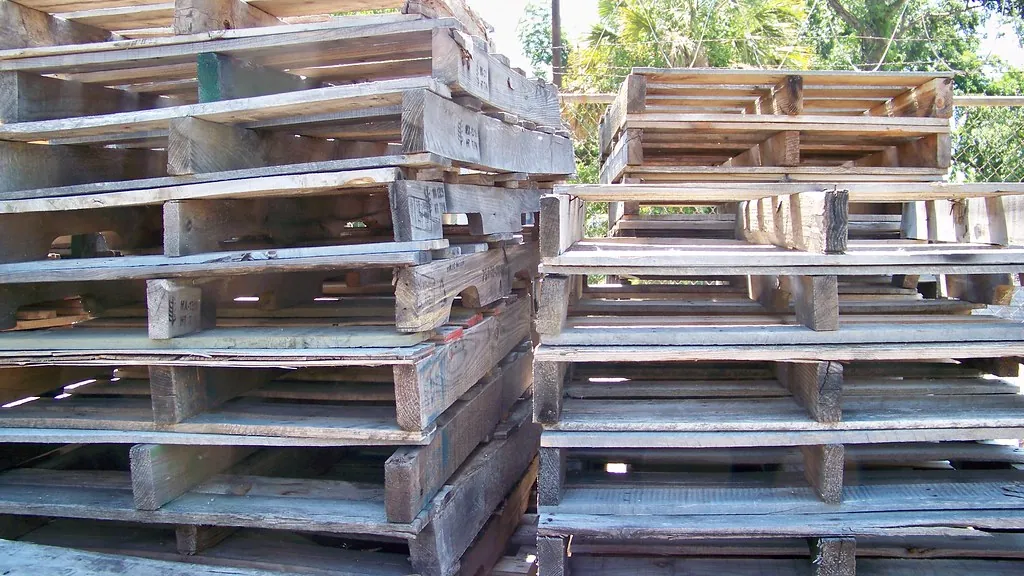 Ilustração de Palete PBR — Wooden Pallets