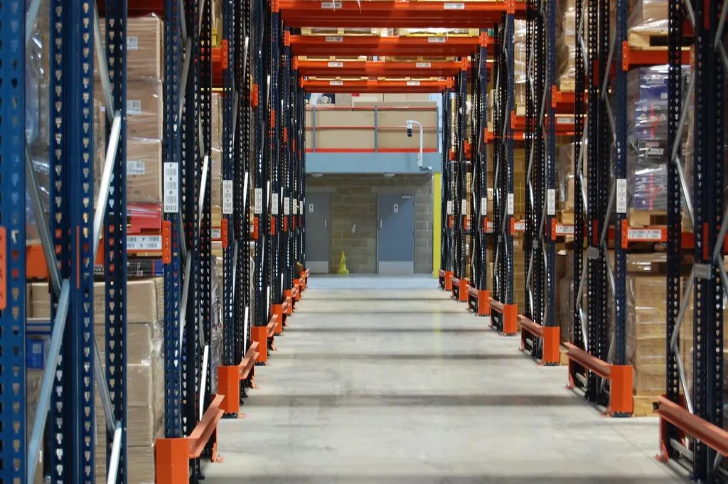 Ilustração de Putaway — Sealey Warehouse